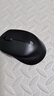 罗技（Logitech）M330 静音鼠标 无线鼠标 办公鼠标 右手鼠标 带无线微型接收器 黑色 实拍图