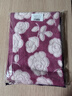 沐凡 枕巾 纯棉加厚 一对2条装四季柔软透气全棉卡通情侣单人枕头巾 桃心花朵豆粉一对 75cm*50cm 实拍图