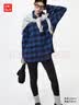 优衣库女装HEATTECH EXTRA WARM棉混纺紧身裤/10分478962 481081 481081/07青灰色 XL 实拍图