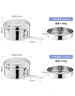 美厨（MAXCOOK）饭盒餐盒便当盒 304不锈钢加厚双层学生15.5cm 带提手MCFT5336 实拍图