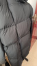 京东京造羽绒服男鸭绒加厚防寒工装面包服中长款冬外套衣服 黑色 XL 实拍图