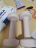 Keep 彩色浸塑哑铃 男女家用家庭健身肌肉塑形手臂轻重量 樱粉1kg*2 实拍图