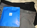 海澜之家（HLA）男士内裤男纯棉10A抗菌四季通用男生平角短裤头冰丝莫代尔内裤衩 10A抗菌新疆棉-黑色/深灰/浅灰 3条 2XL /180(体重150-170斤) 实拍图