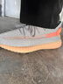 H8广椰子鞋350满天星2026新款莆田男鞋子透气网面飞织运动休闲鞋 欧洲灰桔（BT版本） 42 实拍图