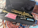 塞德森（SAIDESEN） 降B调小号乐器初学专业演奏 蒙乃尔活塞号 学生成人西洋管乐 金色版STR-100 实拍图