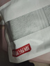 京东京造 90g纯棉7A级抗菌毛巾 A类柔软吸水新疆长绒棉洗脸大面巾单条浅灰 实拍图