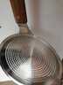 拜杰不锈钢大漏勺商用厨师捞勺捞面捞饺子滤勺家用厨房过滤网大号笊篱 实拍图