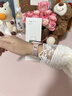 Apple/苹果 Watch S11 智能手表GPS款42毫米玫瑰金色铝金属表壳淡桃粉色运动型表带S/M MEUN4CH/B 实拍图
