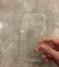 亿色（ESR）适用苹果12/12 Pro手机壳 iPhone12/12 Pro保护套透明全包防摔硅胶软壳超薄通用潮款 零感-剔透白 实拍图