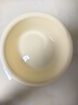 新款圆形家用洗脸盆加厚卫生间厨房洗衣洗菜洗脚宿舍泡脚盆 奶油黄 小号【直径23CM】 实拍图