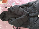 京东京造面包长款羽绒服运动户外冬加厚保暖外套男  黑色 M 实拍图