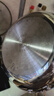 炊大皇平底锅煎锅不粘锅不锈钢加厚耐磨煎牛排锅28cm磁炉通用星芒XM28JG 实拍图