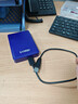 科硕（KESU）500GB 移动硬盘大容量 双盘备份USB3.0 外接机械硬盘250+250G 照片视频存储备份 K1 2.5英寸大U盘  实拍图
