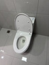 九牧（JOMOO）马桶家用暴风大冲力抗菌釉面一键快拆盖板除臭抗菌坐便器 双漩暴风脲醛抗菌11368（预售） 305/300mm 实拍图