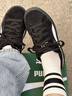 彪马（PUMA）【厚底鞋】女经典复古增高休闲鞋松糕鞋 PLATFORM 372613 黑色-白-01 37 实拍图