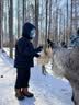 雪中飞儿童羽绒裤冬季男童中大童加厚运动羽绒裤黑色160cm 实拍图