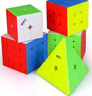 奇艺磁力魔方MPro磁悬浮UV金字塔4阶比赛专用35磁铁定位v2阶送教程 【32.6S世界纪录同款】磁力5阶【实色】+配件包 实拍图