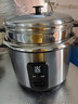 三角牌（Triangle）电饭煲家用电饭锅6L大容量煮饭锅304不锈钢内胆5-8人老式米饭锅带蒸笼 TG-Z60X12Z 实拍图