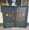 铁艺庭院大门铝合金别墅双开门小区户外不锈钢电动铝艺门乡村院门 主图双开门/每平方 实拍图