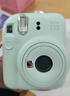 INSTAX富士instax立拍立得 一次成像相机 mini12（mini11升级款）薄荷绿 实拍图