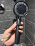 沐唯（muvi）强劲增压花洒喷头浴室沐浴洗澡加压莲莲头套装通用H-129手持单头 实拍图