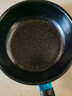 【亏本清仓】韩式麦饭石色不粘锅平底锅铁锅电磁炉不带盖 黑色小煎锅 16cm 实拍图