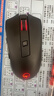 雷神（ThundeRobot）无线游戏鼠标ML201 无线2.4G鼠标 办公家用电竞鼠标2400DPI 长续航 绝地求生吃鸡cf 无畏契约 黑色 实拍图