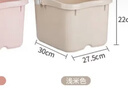 CHAHUA茶花 泡脚桶14.5L 1只装洗脚盆 大号塑料洗脚桶水桶足浴盆泡脚盆* 实拍图