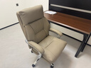 顾全电脑椅人体工学椅真皮办公椅可躺久坐舒适老板椅咖皮C570 实拍图