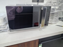 美的（Midea）微波炉烤箱一体机变频家用微波炉900W微烤一体23升平板加热杀菌易清洁X3-233A金色 实拍图