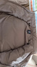 京东京造羽绒服男女情侣同款真鸭绒冬季保暖外套面包服加厚短款 烟灰咖 L 实拍图