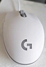 罗技（G）G102 有线游戏鼠标 白色 RGB灯效 吃鸡鼠标 绝地求生 轻量化设计 G102第二代 实拍图