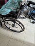 鱼跃 (yuwell)手动轮椅车H062折叠老人轻便免充气铝合金旅行手推代步 实拍图