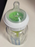 布朗博士玻璃奶瓶 0-1月初生婴儿防胀气防呛 宽口径奶瓶150ml 萌兔 实拍图