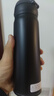 膳魔师（THERMOS）保温杯不锈钢水杯磨砂黑500ml保冷杯便携JNL-502新年送礼 实拍图