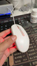 惠普（HP）M10鼠标 有线鼠标 商务办公男女生通用USB接口即插即用无需驱动人体工学有线鼠标 白色 实拍图