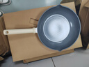 苏泊尔（SUPOR）平底锅不粘煎锅28cm陶瓷覆层炒菜锅聚油牛排锅耐磨不粘锅磁炉通用 实拍图