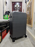 米家小米行李箱24英寸拉杆箱大容量旅行箱万向轮密码箱男女皮箱子灰色 实拍图