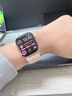 Apple/苹果 Watch S11 智能手表GPS款42毫米玫瑰金色铝金属表壳淡桃粉色运动型表带S/M MEUN4CH/B 实拍图