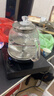 FUNORK全自动上水电热烧水壶玻璃烧水器茶台专用一体茶桌茶几保温泡茶具抽水电茶炉 1L 底部上水 - 黑色 实拍图