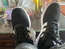 阿迪达斯（adidas）男鞋跑步鞋运动鞋轻便减震防滑休闲鞋 黑/白 42 实拍图