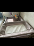 优乐博（ULOP）婴儿床可折叠可移动0-3岁宝宝床多功能婴儿床可升降婴儿拼接床 尿布台婴儿床二合一摇篮摇摇床 一键折叠床豪华款 婴儿用品实用新生儿见面礼物便携折叠婴儿床 实拍图