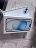Apple/苹果【需现场签收激活】 iPhone 15 (A3092) 256GB 蓝色 支持移动联通电信5G 双卡双待 实拍图