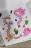 弥鹿（MiDeer）指印画儿童画本可水洗涂鸦画册印泥手指画印章颜料绘画本-动物集结美育工具 实拍图