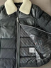 Moose Knuckles PUFFER 男士皮革拼接鹅绒小剪刀羽绒服 黑色 M 晒单实拍图