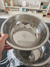 美厨（MAXCOOK）加厚304不锈钢汤盆套装 食品级酸菜鱼盆揉面盆菜碗家用MCWA7290 实拍图