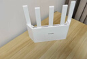Tenda腾达路由器【千兆WiFi6+穿墙王】无线AX3000信号增强家用放大器Mesh限时补贴金榜一名云霄白立式 实拍图