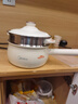 美的（Midea）电煮锅 小电锅 电蒸锅 电火锅 电热锅 分体式可拆洗 2.6L学生宿舍多功能锅 泡面锅 XZC2061 配蒸笼 实拍图
