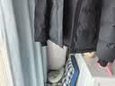 坦博尔羽绒服女士短款可脱卸帽运动冬季面包服外套5550386D黑色165 实拍图
