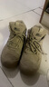回力男鞋登山鞋冬季防泼水加绒保暖马丁靴户外工装棉鞋 3215 卡其 41 实拍图